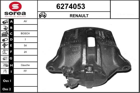 STARTCAR 6274053 - Гальмівний супорт avtolavka.club