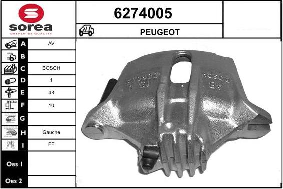 STARTCAR 6274005 - Гальмівний супорт avtolavka.club