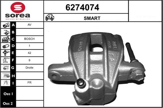 STARTCAR 6274074 - Гальмівний супорт avtolavka.club