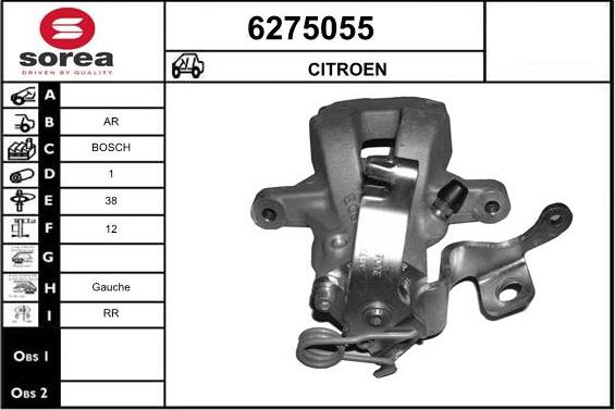 STARTCAR 6275055 - Гальмівний супорт avtolavka.club