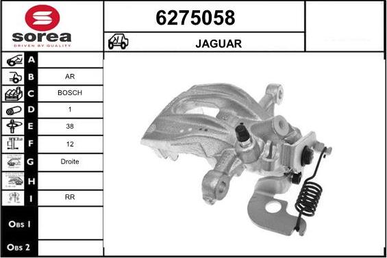 STARTCAR 6275058 - Гальмівний супорт avtolavka.club