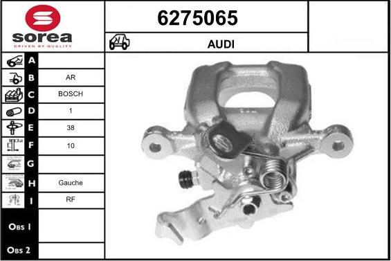 STARTCAR 6275065 - Гальмівний супорт avtolavka.club