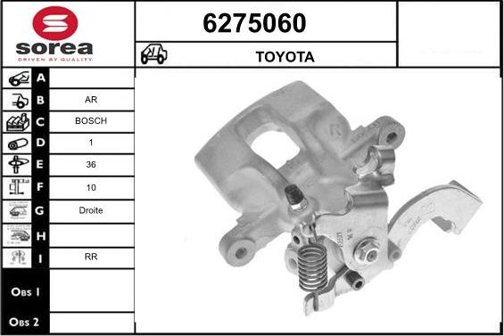 STARTCAR 6275060 - Гальмівний супорт avtolavka.club