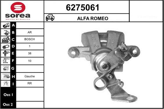 STARTCAR 6275061 - Гальмівний супорт avtolavka.club