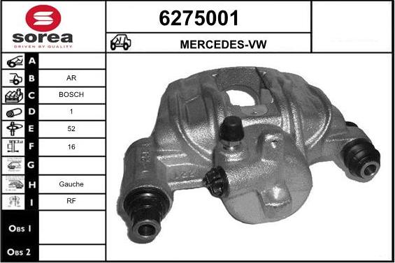 STARTCAR 6275001 - Гальмівний супорт avtolavka.club