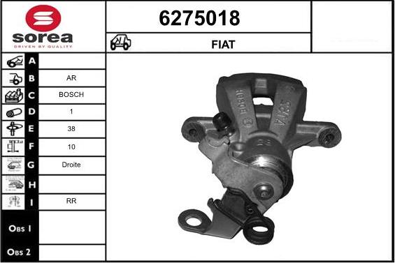 STARTCAR 6275018 - Гальмівний супорт avtolavka.club