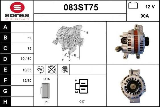 STARTCAR 083ST75 - Генератор avtolavka.club