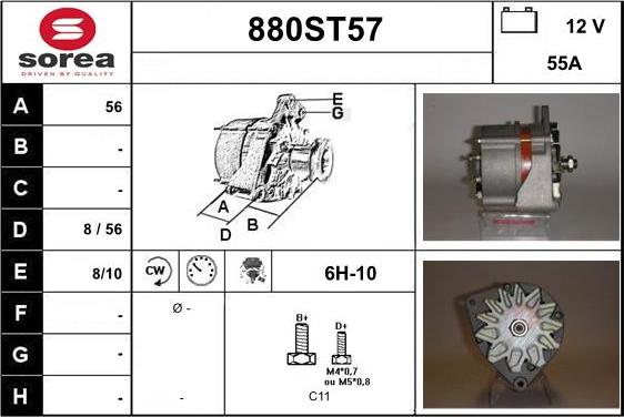 STARTCAR 880ST57 - Генератор avtolavka.club