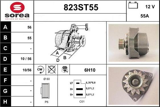 STARTCAR 823ST55 - Генератор avtolavka.club