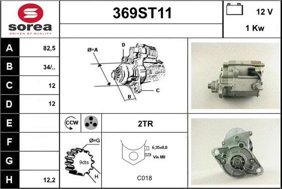 STARTCAR 369ST11 - Стартер avtolavka.club