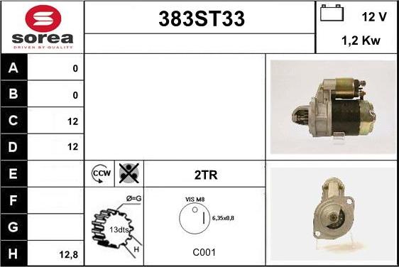 STARTCAR 383ST33 - Стартер avtolavka.club