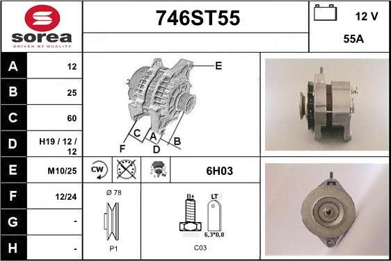 STARTCAR 746ST55 - Генератор avtolavka.club