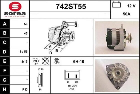 STARTCAR 742ST55 - Генератор avtolavka.club