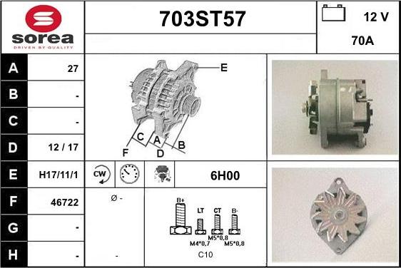 STARTCAR 703ST57 - Генератор avtolavka.club