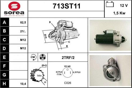 STARTCAR 713ST11 - Стартер avtolavka.club