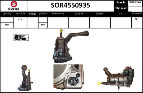 STARTCAR SOR4550935 - Гідравлічний насос, рульове управління, ГУР avtolavka.club