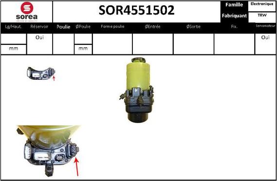 STARTCAR SOR4551502 - Гідравлічний насос, рульове управління, ГУР avtolavka.club
