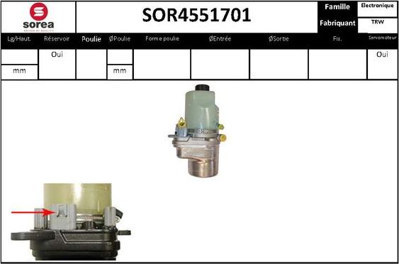 STARTCAR SOR4551701 - Гідравлічний насос, рульове управління, ГУР avtolavka.club