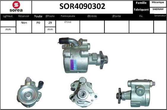 STARTCAR SOR4090302 - Гідравлічний насос, рульове управління, ГУР avtolavka.club