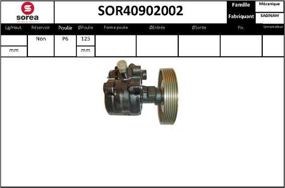 STARTCAR SOR40902002 - Гідравлічний насос, рульове управління, ГУР avtolavka.club