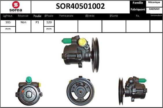 STARTCAR SOR40501002 - Гідравлічний насос, рульове управління, ГУР avtolavka.club