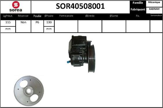 STARTCAR SOR40508001 - Гідравлічний насос, рульове управління, ГУР avtolavka.club