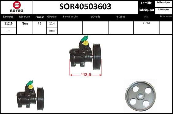 STARTCAR SOR40503603 - Гідравлічний насос, рульове управління, ГУР avtolavka.club