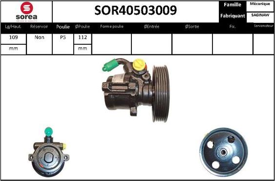 STARTCAR SOR40503009 - Гідравлічний насос, рульове управління, ГУР avtolavka.club