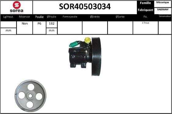 STARTCAR SOR40503034 - Гідравлічний насос, рульове управління, ГУР avtolavka.club