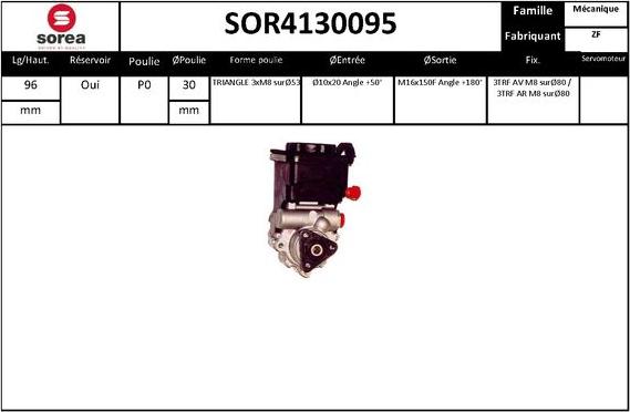 STARTCAR SOR4130095 - Гідравлічний насос, рульове управління, ГУР avtolavka.club