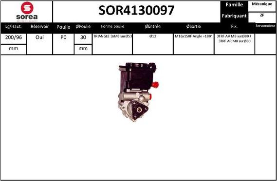 STARTCAR SOR4130097 - Гідравлічний насос, рульове управління, ГУР avtolavka.club