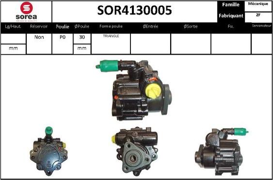 STARTCAR SOR4130005 - Гідравлічний насос, рульове управління, ГУР avtolavka.club