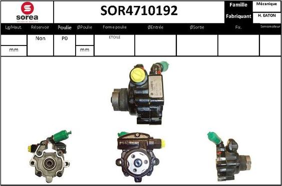 STARTCAR SOR4710192 - Гідравлічний насос, рульове управління, ГУР avtolavka.club