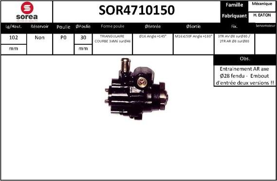 STARTCAR SOR4710150 - Гідравлічний насос, рульове управління, ГУР avtolavka.club