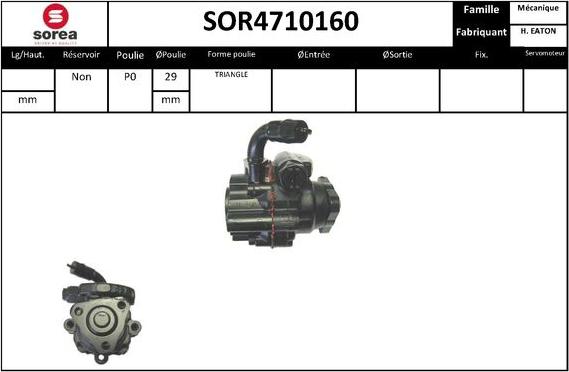 STARTCAR SOR4710160 - Гідравлічний насос, рульове управління, ГУР avtolavka.club