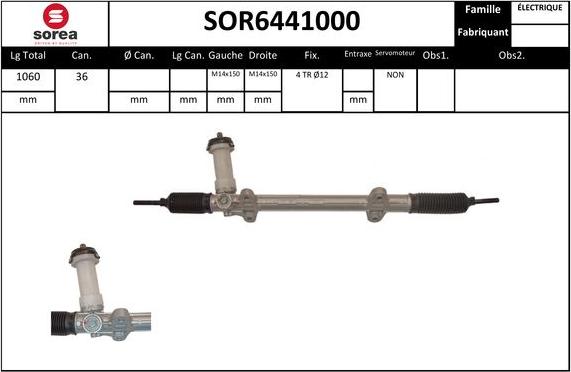 STARTCAR SOR6441000 - Рульовий механізм, рейка avtolavka.club