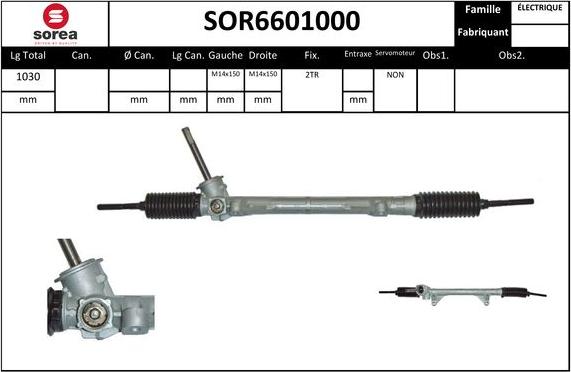 STARTCAR SOR6601000 - Рульовий механізм, рейка avtolavka.club