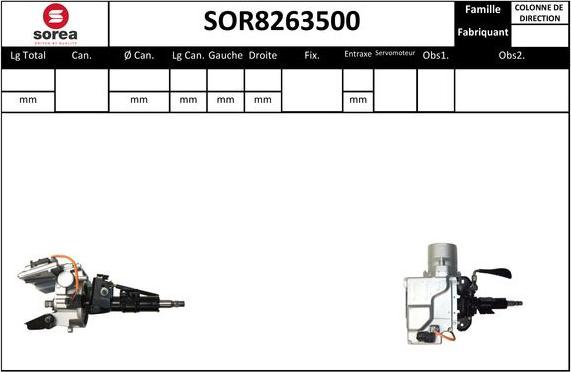 STARTCAR SOR8263500 - Рульова колонка avtolavka.club