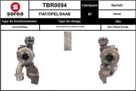 STARTCAR TBR0094 - Компресор, наддув avtolavka.club