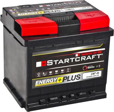 STARTCRAFT ENP 46 - Стартерна акумуляторна батарея, АКБ avtolavka.club