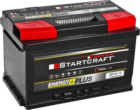STARTCRAFT ENP 65-175 - Стартерна акумуляторна батарея, АКБ avtolavka.club