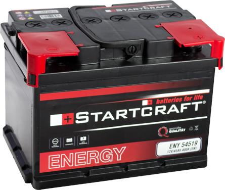 STARTCRAFT ENY 54519 - Стартерна акумуляторна батарея, АКБ avtolavka.club
