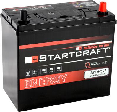 STARTCRAFT ENY 54584 - Стартерна акумуляторна батарея, АКБ avtolavka.club