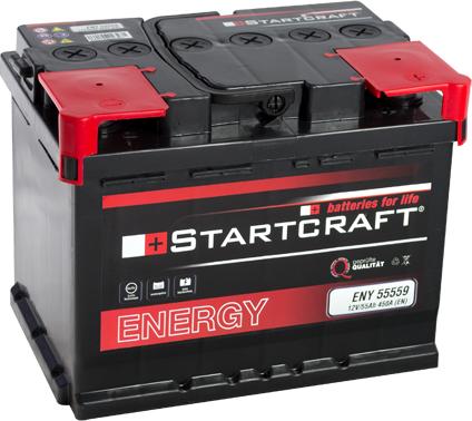 STARTCRAFT ENY 55559 - Стартерна акумуляторна батарея, АКБ avtolavka.club