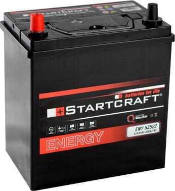 STARTCRAFT ENY 53522 - Стартерна акумуляторна батарея, АКБ avtolavka.club