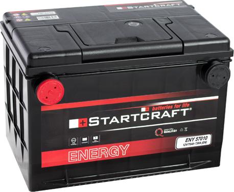STARTCRAFT ENY 57010 - Стартерна акумуляторна батарея, АКБ avtolavka.club