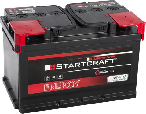 STARTCRAFT ENY 57113 - Стартерна акумуляторна батарея, АКБ avtolavka.club