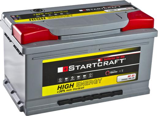 STARTCRAFT HE 85 - Стартерна акумуляторна батарея, АКБ avtolavka.club