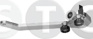 STC T443787 - Напрямна ролика, зсувні двері avtolavka.club