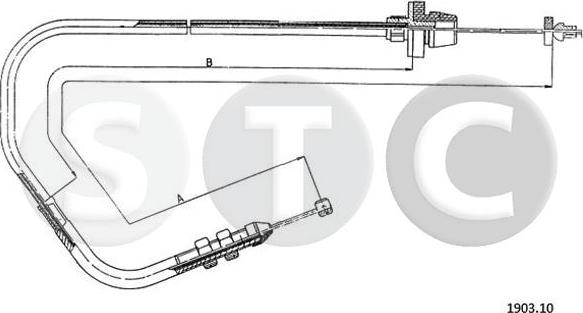 STC T481499 - Тросик газу avtolavka.club